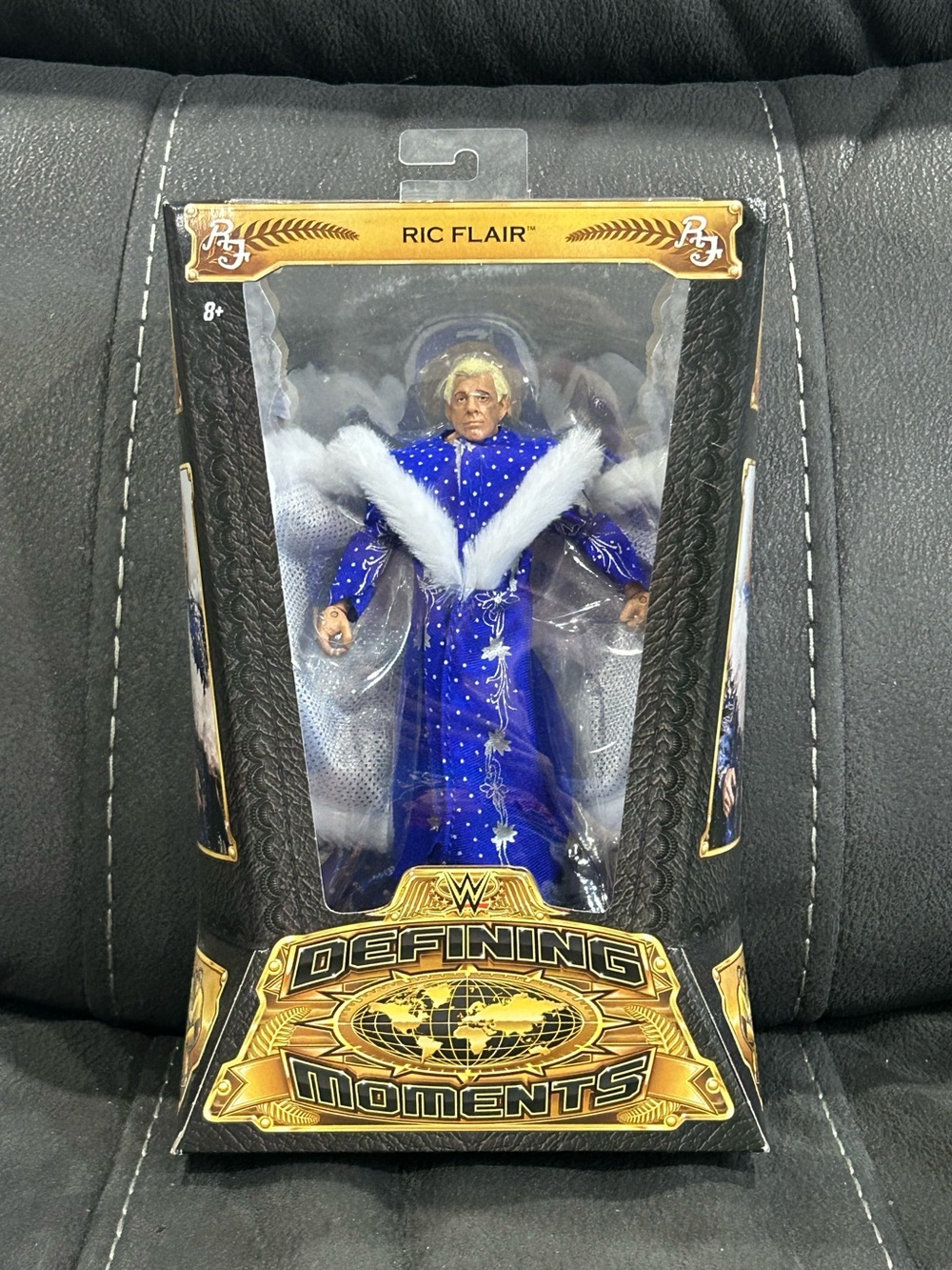 WWE Ric Flair; Defining moments! MOC! Mattel!